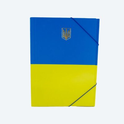 Папка картонна А4 на гумці національна