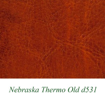 Шкірозамінник ПУ Nebraska Thermo Old D531 коричневий